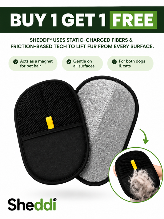 Sheddi™ Reusable Pet Hair Removal Glove